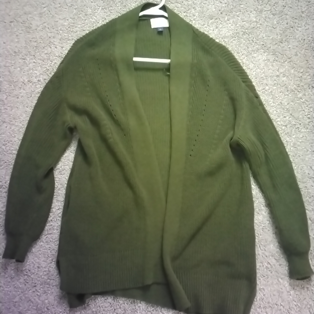 Universal Thread Forest Green Cardigan